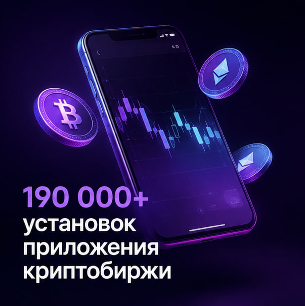 190 000+ установок при CPI $0,55–0,60: как масштабировали привлечение пользователей для Kuna Exchange