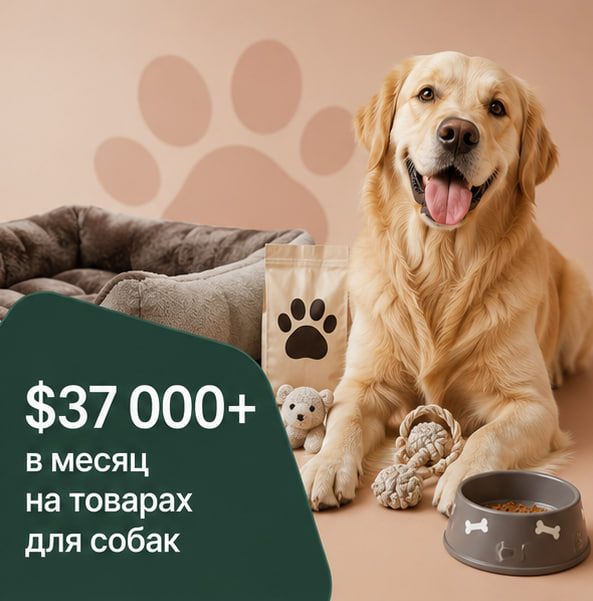 С $50 до $250 в день: как масштабировали Shopify-магазин для собак до 37 294 € в месяц