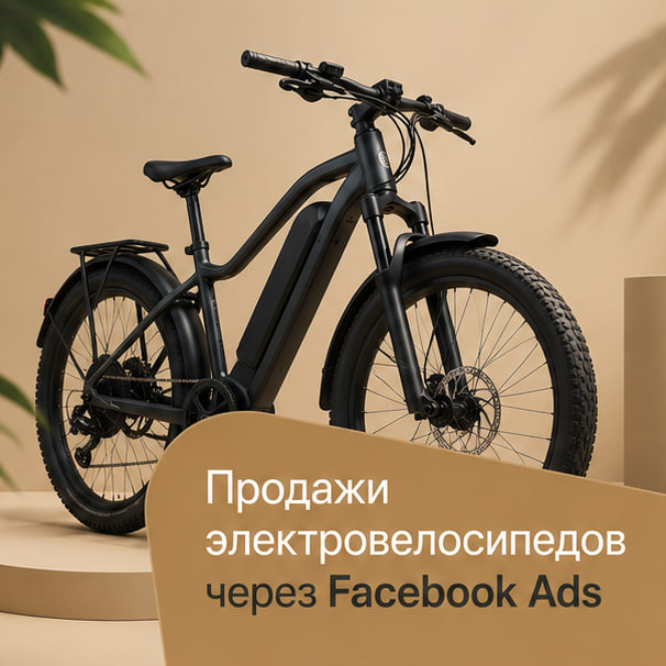 $40 970 выручки с $1 980 рекламного бюджета: как продавали электровелосипеды через Facebook Ads